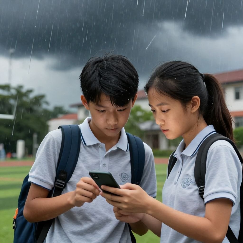 停课通知更新：约瑟夫风暴下的学校安排与应对