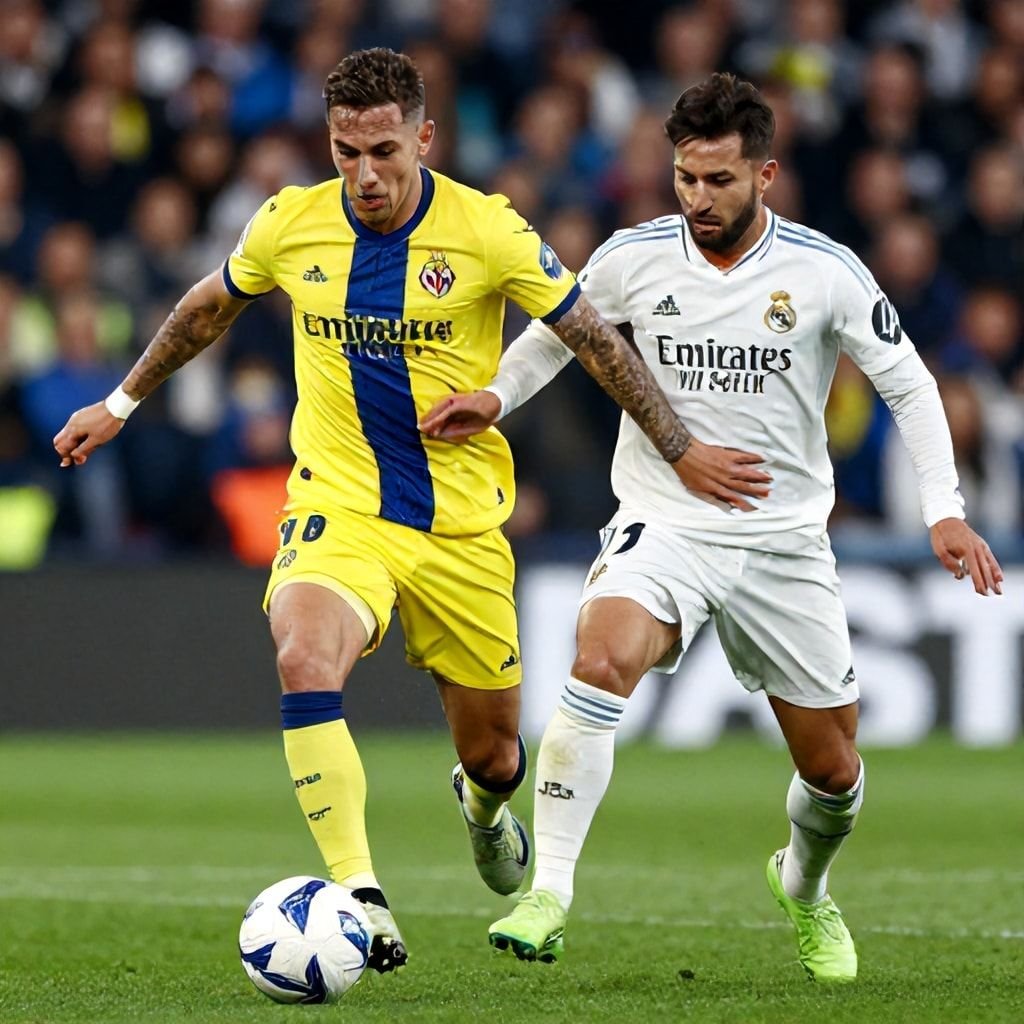 胡安·福伊特闪耀：比利亚雷亚尔对阵皇家马德里巅峰对决