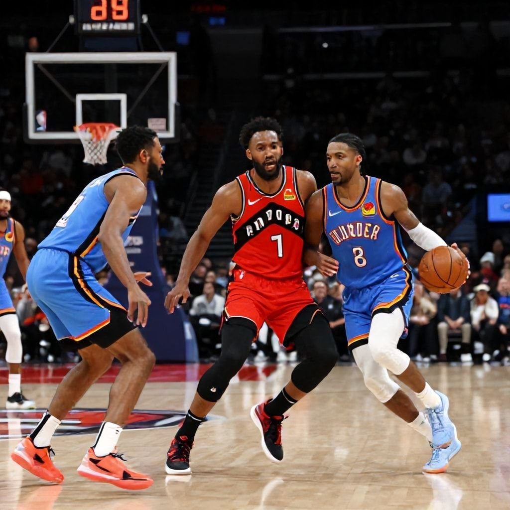 猛龙对阵雷霆：伤病报告与比赛预测