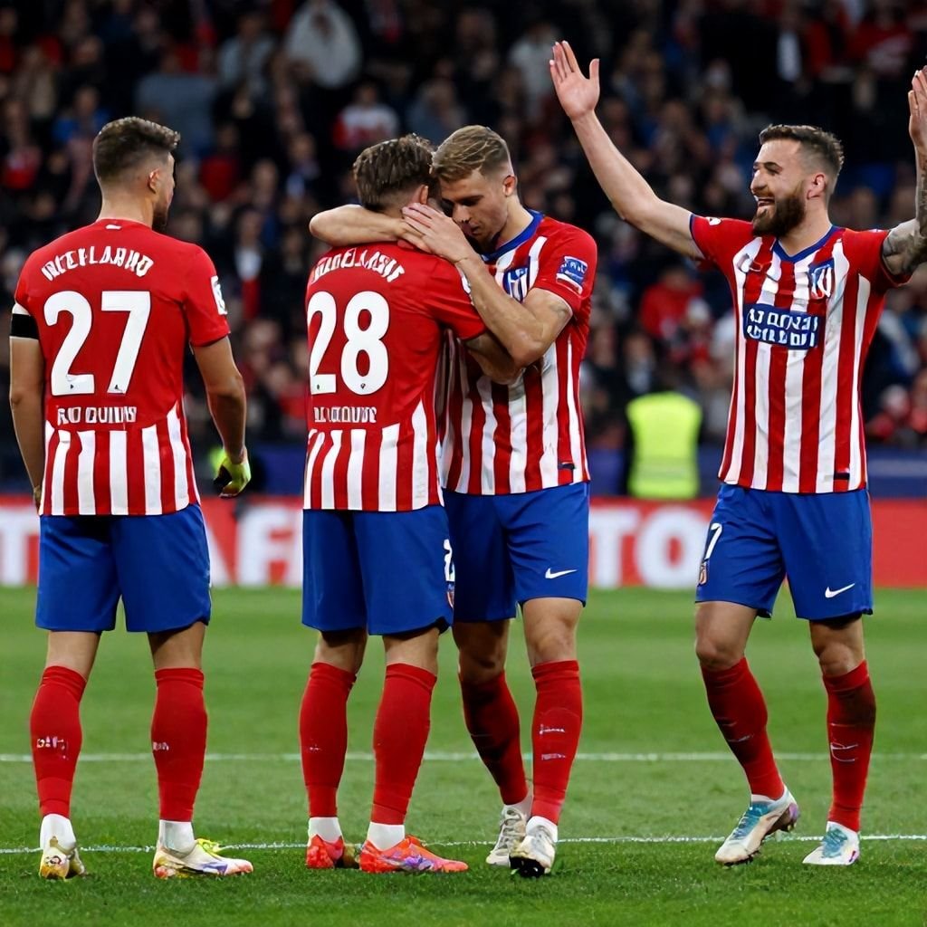 马德里竞技的震惊失利:一支脆弱无力的球队